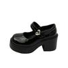 New Fashion Platform Pumps for Women Super High Heels Buckle Strap Mary Jane Shoes Woman  Goth Thick Heel Party Shoes Ladies