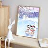 Full Round Diamond Painting Mickey Skating Art Rhinestone Picture Mosaic DIY 5D Cross Stitch Embroidery Home Decoration