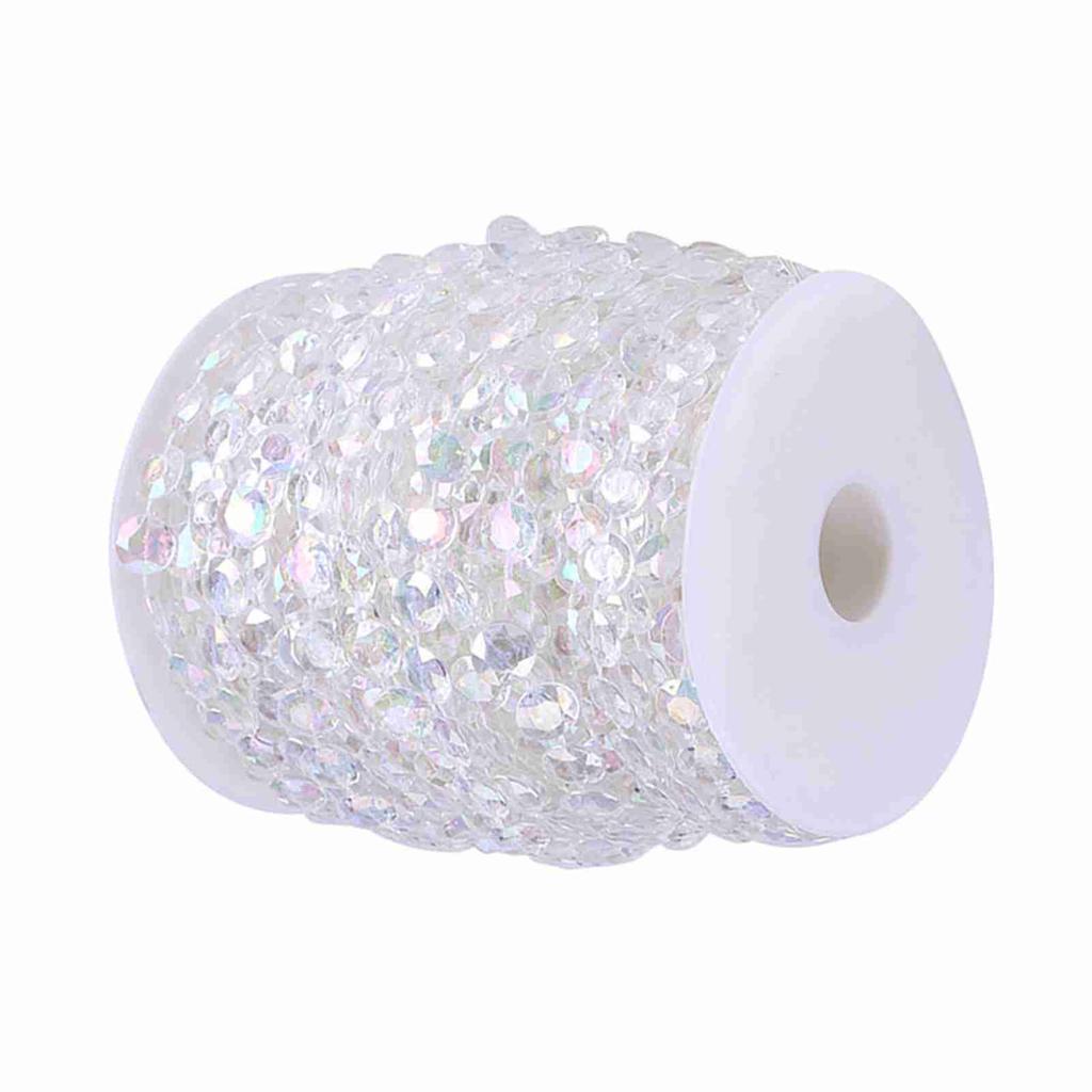 30 м акриловые хрустальные бусины, как нити, занавески, украшения для свадьбы, дня рождения, вечеринки, поделки своими руками #2