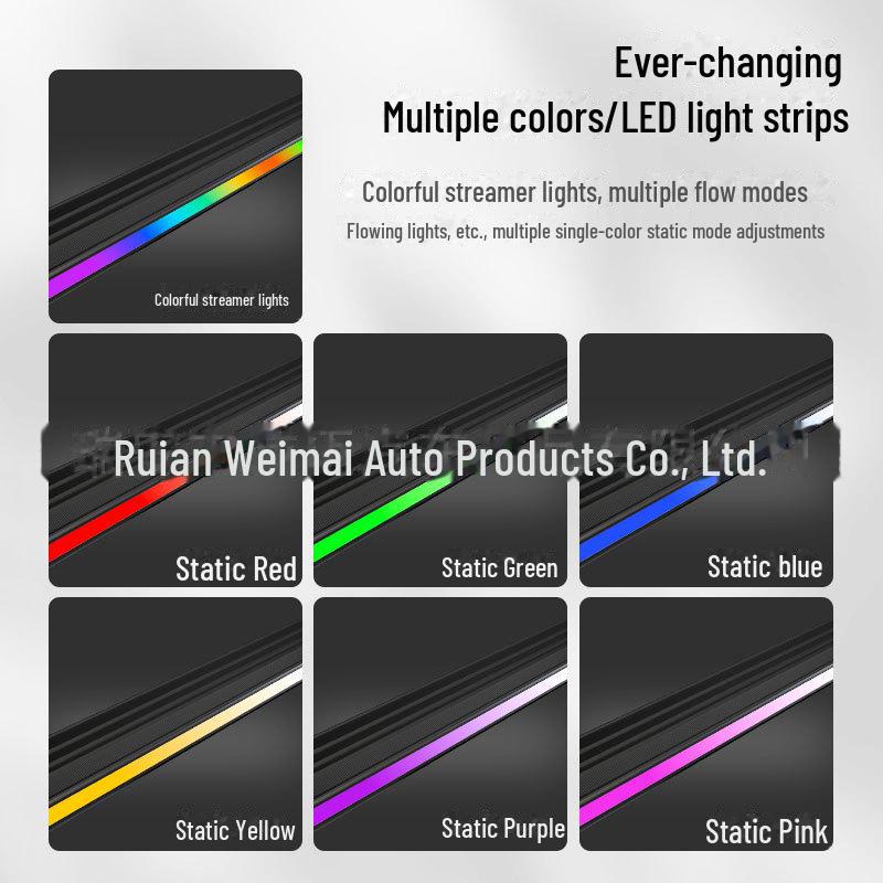 Идеальная боковая электрическая подножка для L8/One L9L7 Wenjie M7 с лампой «Ангельское крыло»