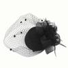 Retro Berets  Headband Fascinator Wedding Ascot Hat Hatinator Birdcage Veil