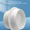 White Wide Application Duct Hose Check Valve Sturdy And Durable For Various Ventilation Needs