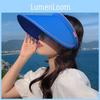 Sun Hat For Women With Large Brim Uv Protection Summer Outdoor Sunshade