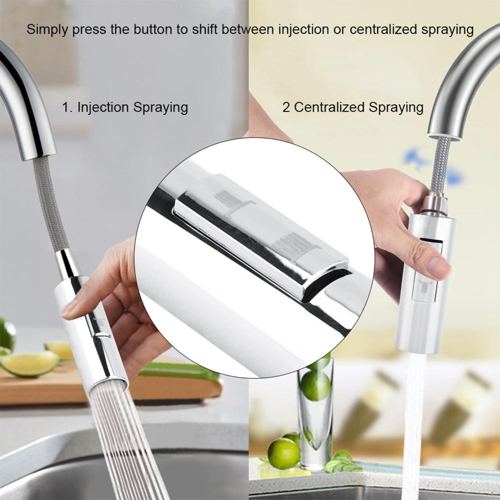 Electroplating Finish Kitchen Faucet Head Pull Down Faucet Head Shower Faucet Replacement