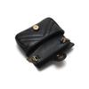 Gucci Мини-сумка на плечо GG Marmont Черная стеганая кожа Золотая фурнитура Сумка через плечо на цепочке для женщин Ежедневные поездки Покупки 575161-DTDCT-1000