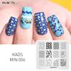 MIN 006 Ocean Design Nail Art Stamp Nail Art Stamping Template Image Plate DIY Manicure Nail Printing Plates