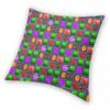 Candy Combo Candy Crush Saga Pillowcase Polyester Linen Velvet Printed Zip Decorative Pillow Case Sofa Cushion Cover