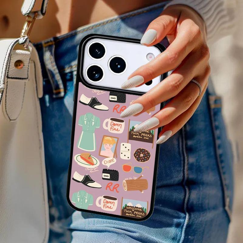 Welcome To Twin Peaks Phone Case For iPhone 17 Air 14 15 13 12 Max Cover For Apple 16e 11 Pro Max Plus Coque