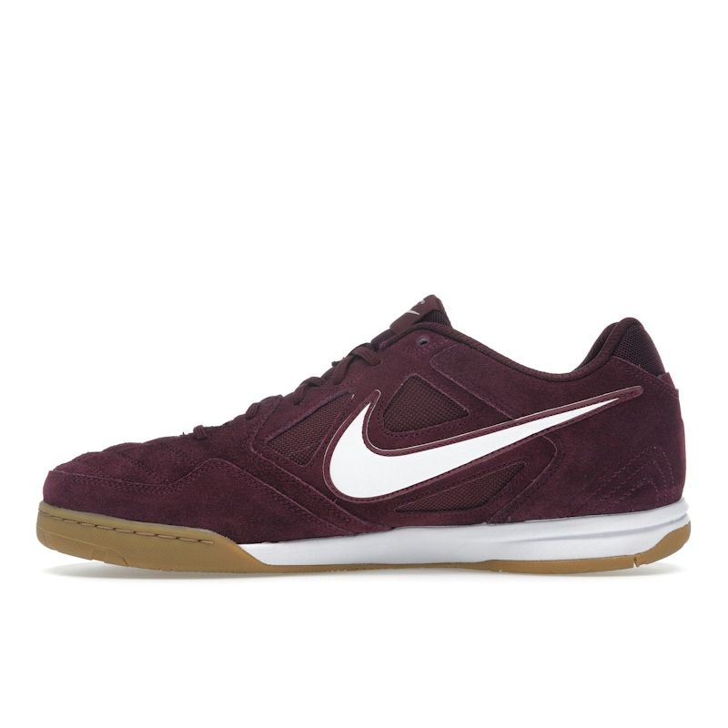 Nike Gato HQ6020-600 Men's Bordeaux White Gum Light Brown Indoor Soccer Casual Shoes