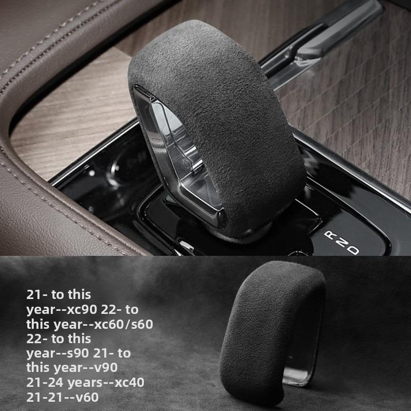 Для Volvo XC60/90S60/V60/V90 чехол на ручку переключения передач чехол мех автомобильные принадлежности наклейки для тюнинга