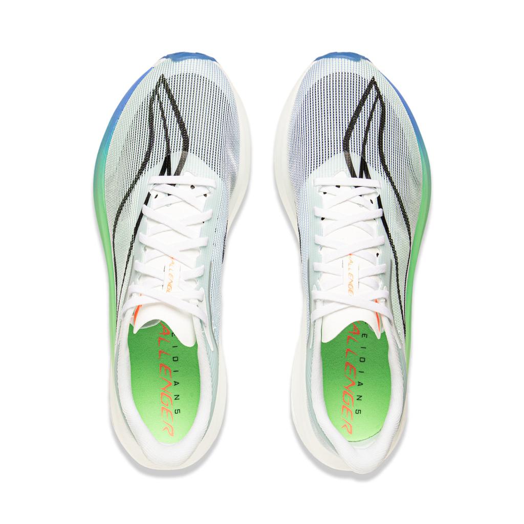 Мужские беговые кроссовки Li Ning Feidian 5 Challenger, низкие, стандартные, цвет Белый/Пустой Синий, ARMV001-8