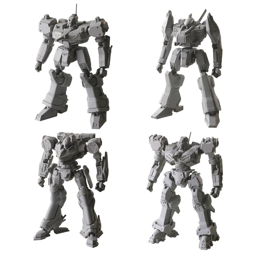 Kotobukiya Armored Core Structure Arts Plastic Model Kit Series 1 of Plastic Model Kit Non-Scale Vol. (Set 4) - Non-Scale