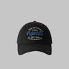 New baseball cap three-dimensional embroidery fashionable soft top cap men's and women's pure cotton shows small face