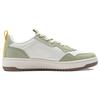 Li Ning Star Candy Противоскользящие Амортизирующие Низкие Скейтбордические Кроссовки Женские Зелено-Белые AGCT472-3