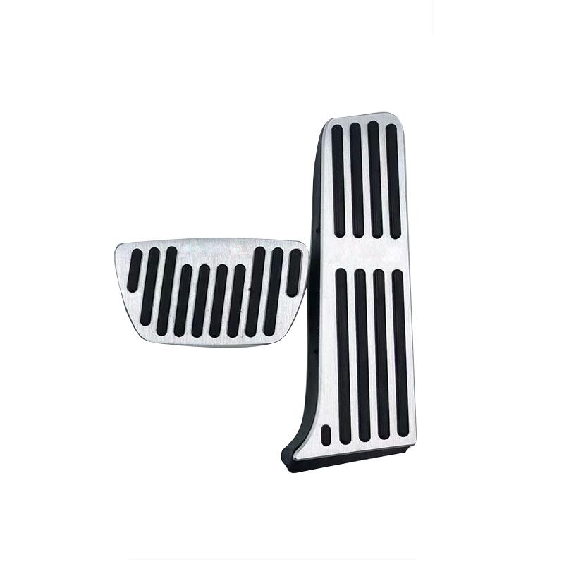 Алюминиевая автомобильная педаль для ног, накладка на педаль газа, педаль тормоза, накладка для Toyota Harrier Venza XU80 2020-2022 2023 2024 Hybrid