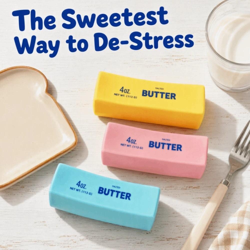 Super Soft Slow Rebound Butter Stick Kneading Realistic Butter Sticks  Children's Gifts