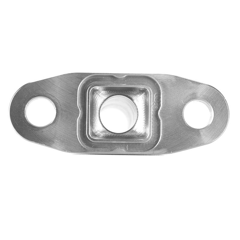 Durable-10AN Turbo Drain Fitting Extended Turbo Oil Drain Adapter Outlet Fitting For T3/T4 Turbochargers Flange