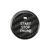 TUCKBOLD Mazda 3 Engine Start Stop Button Cover Durable | Ignition Starter Switch Sticker Black 1 Pcs