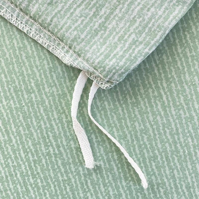 Маленький свежий чистый хлопок четырехсекционный простыня трехсекционный пододеяльник постельное белье