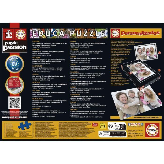 Puzzle - EDUCA - Planète de Feu et de Glace - 1000 pièces - 48 x 68 cm - À partir de 12 ans