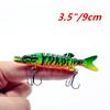 3.5inch 6inch Fishing Lures Swimbait Crankbait Wobbler Lure SinKing Hard Bait Lifelike Pike Muskie Bass Catfish Lure Fishing Tackle Hunting