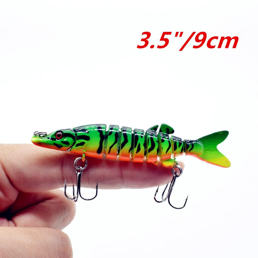 3.5inch 6inch Fishing Lures Swimbait Crankbait Wobbler Lure SinKing Hard Bait Lifelike Pike Muskie Bass Catfish Lure Fishing Tackle Hunting