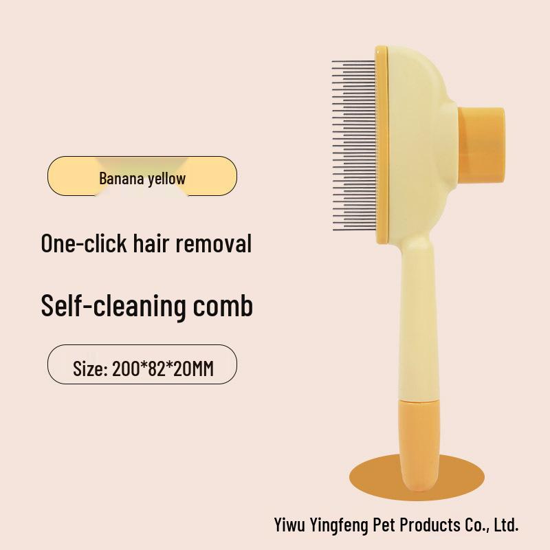 Cat & Dog Grooming Comb for Hair Removal and Cleaning