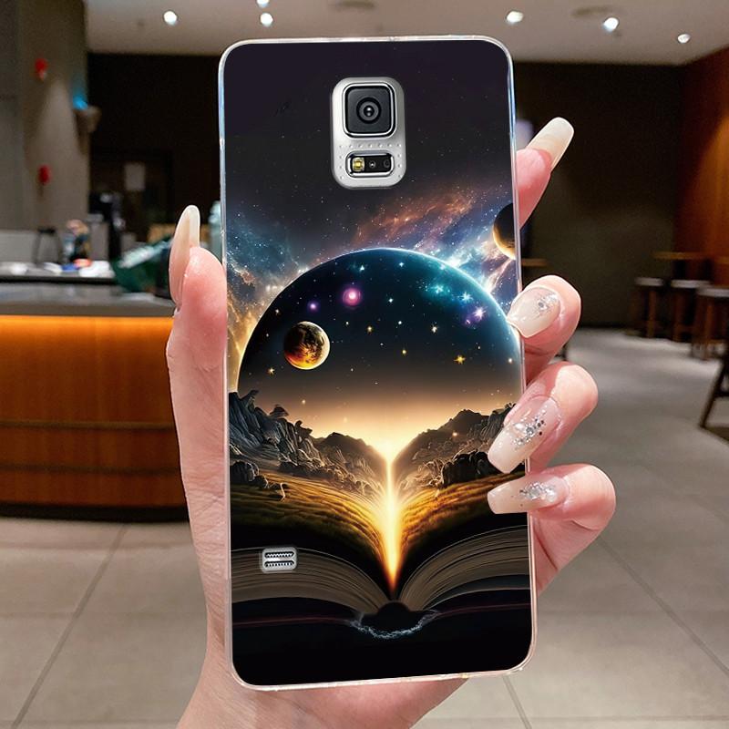 Casing For Samsung Galaxy Note 4 Note 3 Luxury Dragon Cute Cool Boys Girls Soft silicone Phone Case Back Cover Transparent Shell