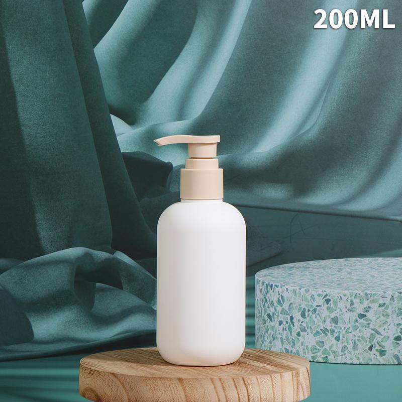 200-500 мл Белый пустой пластиковый флакон для шампуня с дозатором Высококачественные косметические флаконы Акриловая головка насоса многоразового использования