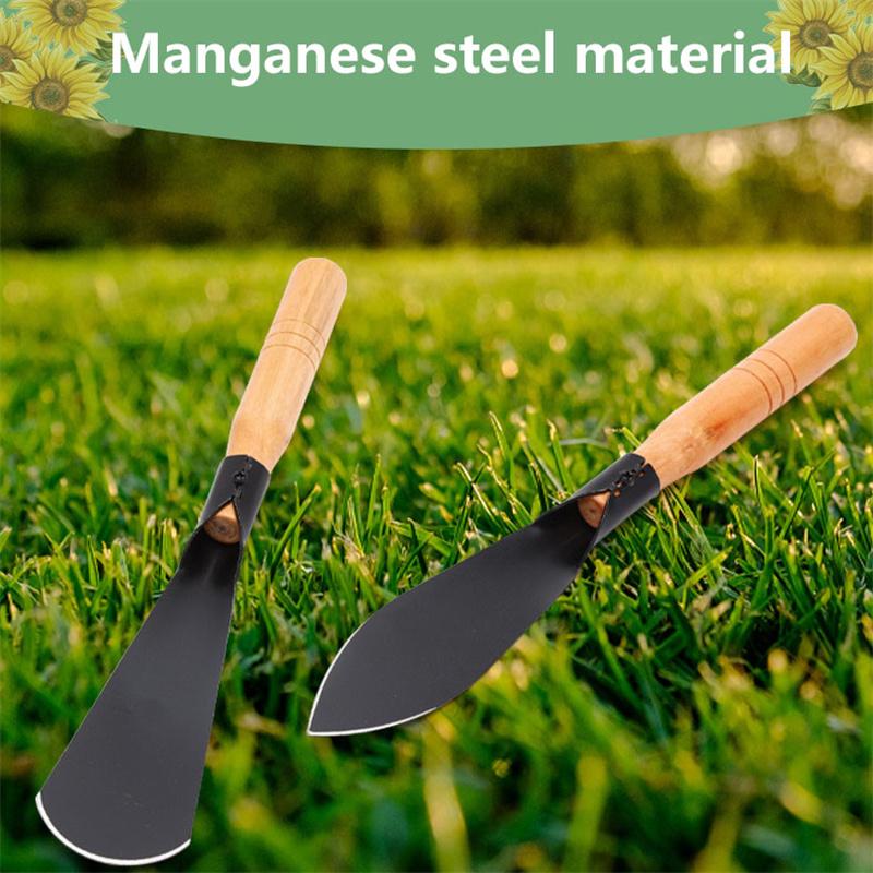Садовые инструменты Маленькая лопатка из марганцевой стали для посадки цветов, ухода за цветами, посадки овощей, копания дикорастущих овощей, прополки, копания почвы