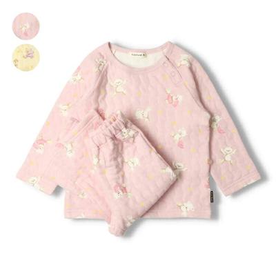 [Детская одежда] Kids Foret (Детский Форет) Лоскутная пижама с рисунком медведя 90см-140см B51703