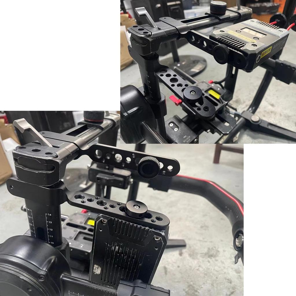 HangTon Ronin 2 Gimbal Tilt Axis Cage Arm Extension Stand Bracket Mount for DJI Teradek Bolt Bond Vaxis Video Transmission Transmission Receiver 16 M3