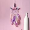 Unicorn Indian Dreamcatcher Wind Chime Hanging Decoration Home Entrance Decoration