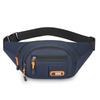 Large Capacity Men Chest Bag Waterproof Sports Walking Bag Zipper Mobile Waist Bag  Riding