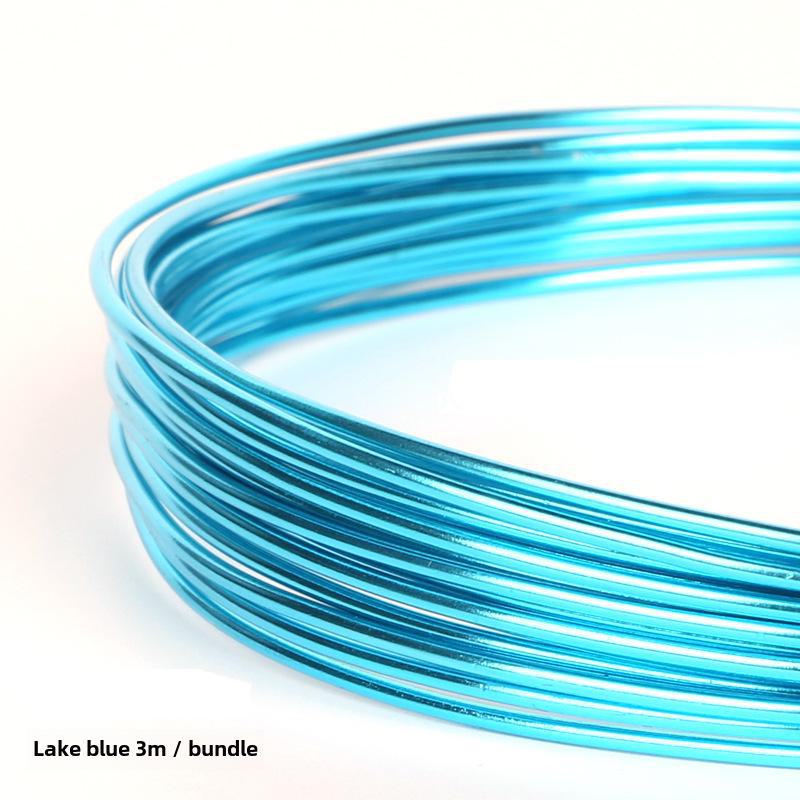 Цветная оксидированная алюминиевая проволока (1мм-2,5мм) для поделок своими руками и украшений для велосипедов