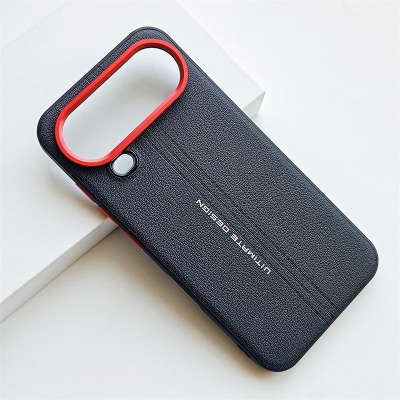 Чехол из кожи в стиле легкой роскоши для Honor Magic 8 Pro, Air Case, силиконовая жесткая задняя крышка, стильный корпус, ударопрочный бампер