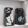 Чехол для телефона Great Teacher Onizuka GTO-O для iPhone 17,16,15,14,13,12,11,Pro,XS,Max,Plus,Mini,SE4,E IMD Матовый Черный