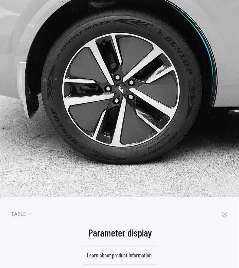 Ideal L6-L9 Fender Rear Wheel Liner, Original Car Color, No-Drill Modification Supplies