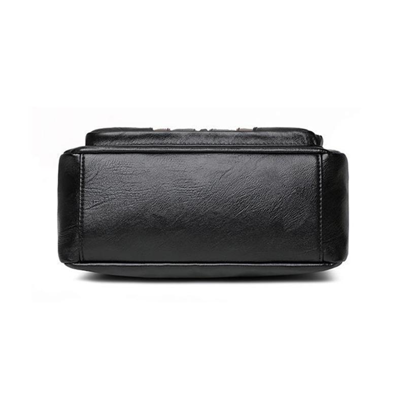 Yogodlns Винтажная сумка через плечо для женщин, многофункциональная сумка через плечо из искусственной кожи, маленькая квадратная сумка для мамы