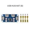 Raspberry Pi 4/Zero USB 2.0 4-Port Expansion Board with Pin Header Design