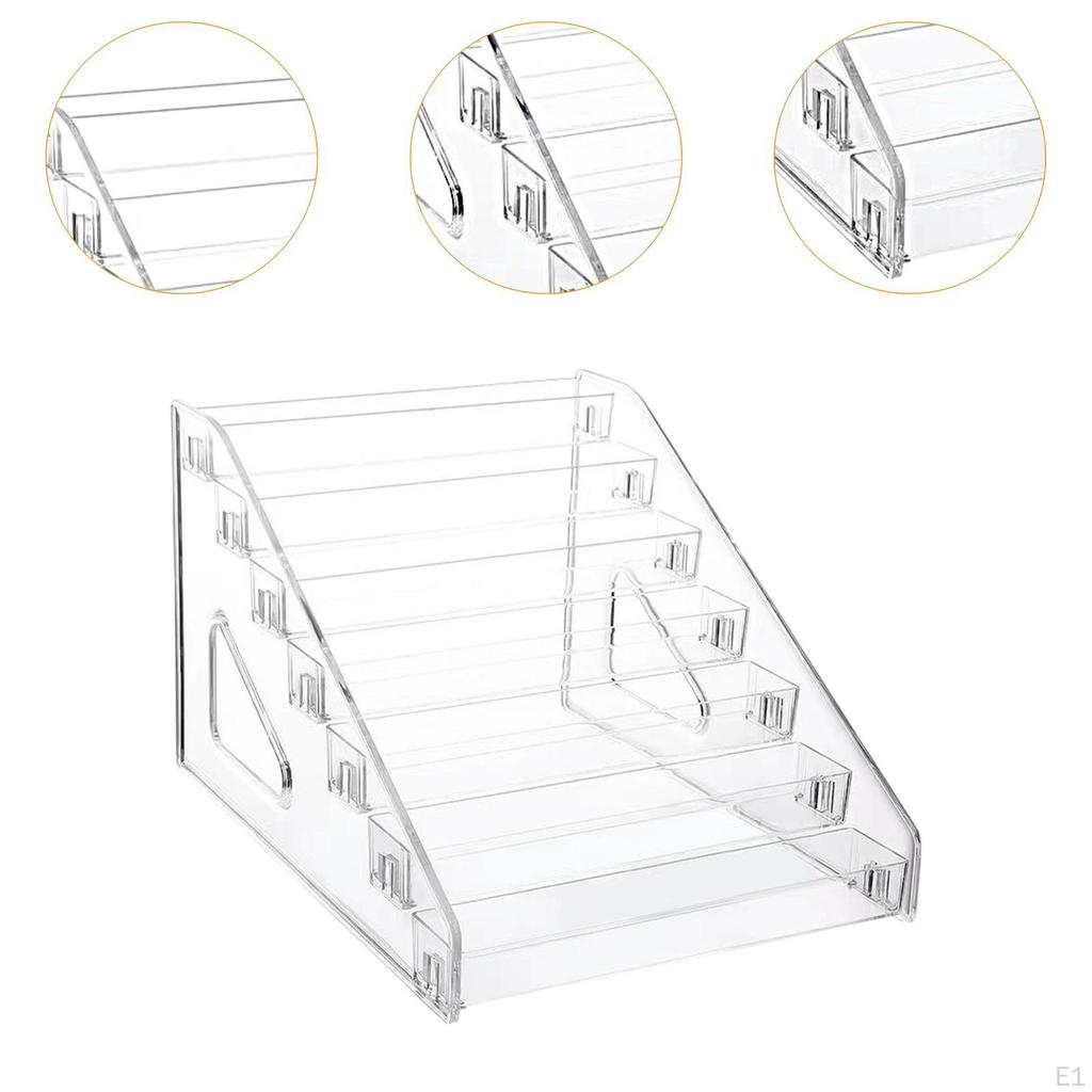 2 акриловых держателя для помады, подставка для лака для ногтей, подставки для эфирных масел для магазина