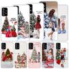 Мягкий чехол для рождественской елки для девочек Samsung Galaxy A51 A71 A50 A70 A21S, чехол для телефона A30 A20E A10 A31 A41 A6 A7 A8 A9 Shell C