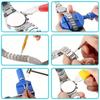 147pcs Watch Repair Kit Professional Watchmaker Tools Set Case Remover Opener Bar for Clock Repair and Maintenance