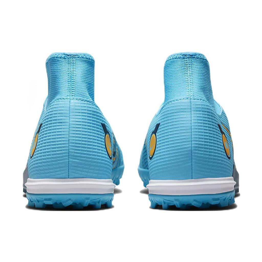 Nike Mercurial Superfly 8 Academy TF Chlorine Blue Men Sneakers Marina Laser-Orange DJ2878-484