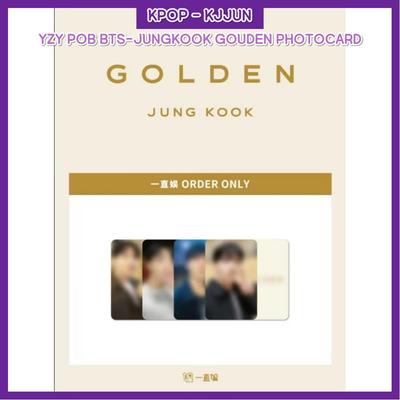 Набор фотооткрыток YZY POB BTS-JUNGKOOK GOUDEN