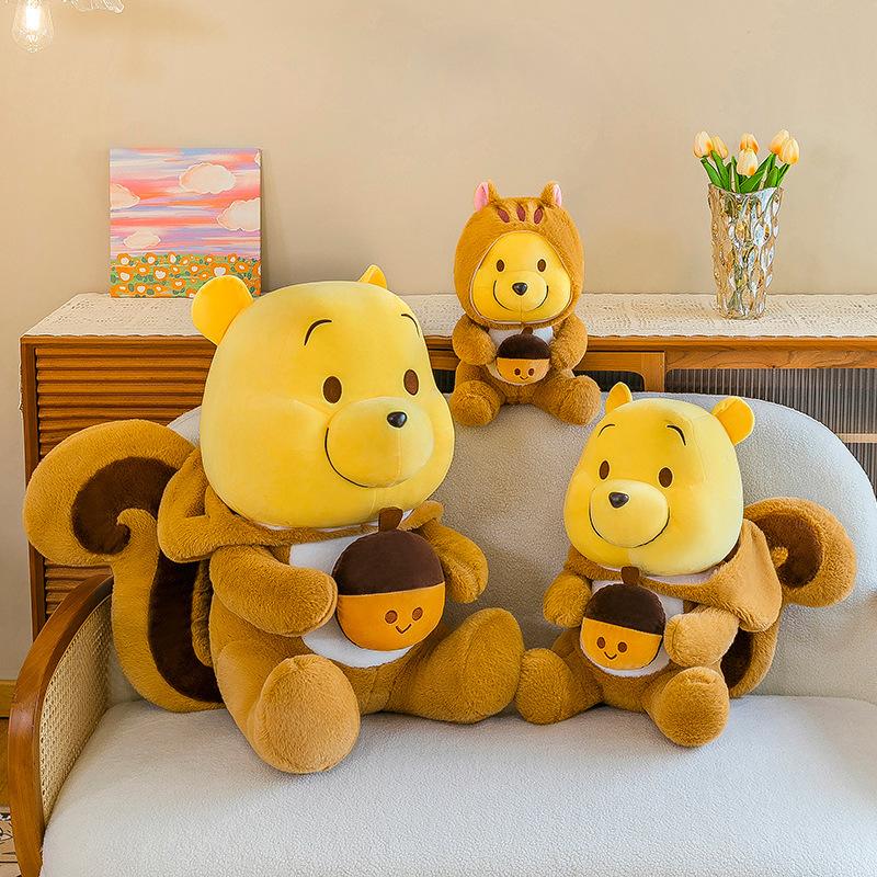 Pooh Winnie The Plush Doll Animal Cartoon Plush Toy Childrens Holiday Gift