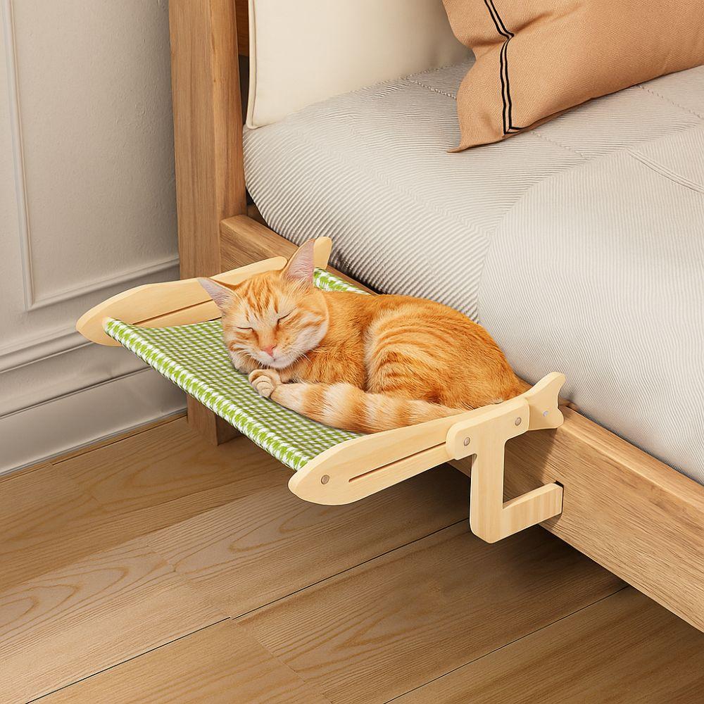 Adjustable Window Cat Seat Breathable Cat Window Seat Universal Cat Hanging Bed for Cats and Dogs