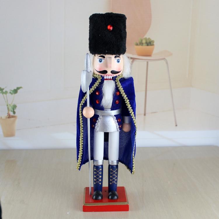 Фигурки Куклы Рождественские Щелкунчики Рождественский Деревянный Щелкунчик Солдат 38см
