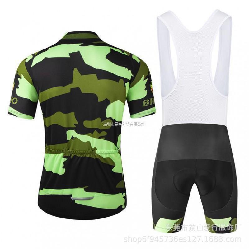 Mens Summer Cycling Jersey Set Short Sleeve Mountain Bike Performance Wear White Polyester Breathable