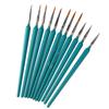 11Pcs Detail Paint Brush Set Miniature Paint Brushes Small Fine Tip Paintbrushes for Acrylic Watercolor Oil Craft Models